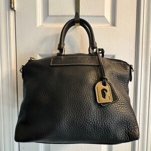 Pre-loved Dooney & Bourke Black Leather Bag